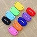 JessicaAlba® 3 Buttons Remote Skin Jacket Silicone Cover Key Case Holder Bag Key Fob Skin Covers Replacement for Hyundai i30 IX25 IX35 IX45 Santa Fe Elantra Accent
