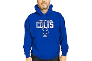 Team Fan Apparel Adult NFL Diagonal Fade Fleece Hooded Sweatshirt - Unisex Tagless - Officially Licensed Football Pullover