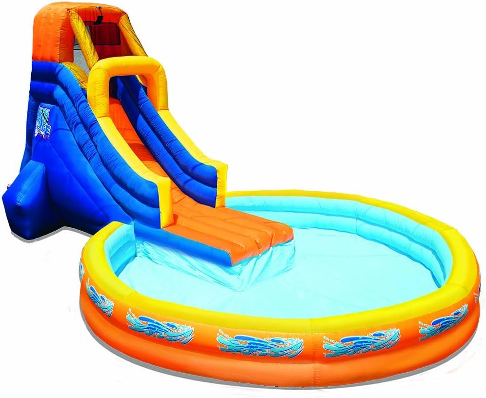 banzai pool water slide
