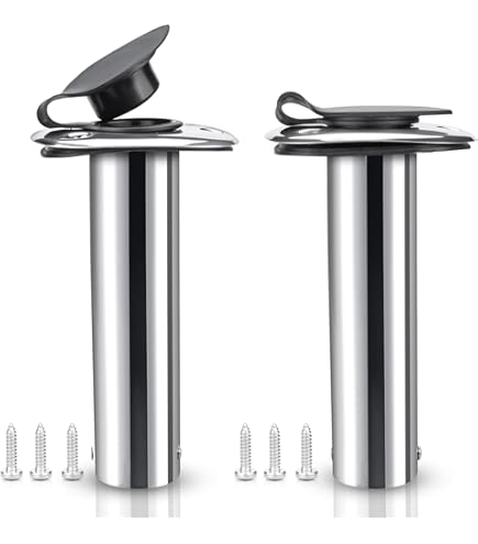 Amazon.com: Attwood 66364-7 Stainless Steel Flush Mount Rod Holder, 2-Inch Diameter, 7 Inches Long, 0-Degree Top Flange, Open Base End : Sports & Outdoors Amazon.com: Attwood 66364-7 Stainless Steel Flush Mount Rod Holder, 2-Inch Diameter, 7 Inches Long, 0-Degree Top Flange, Open Base End : Sports & Outdoors