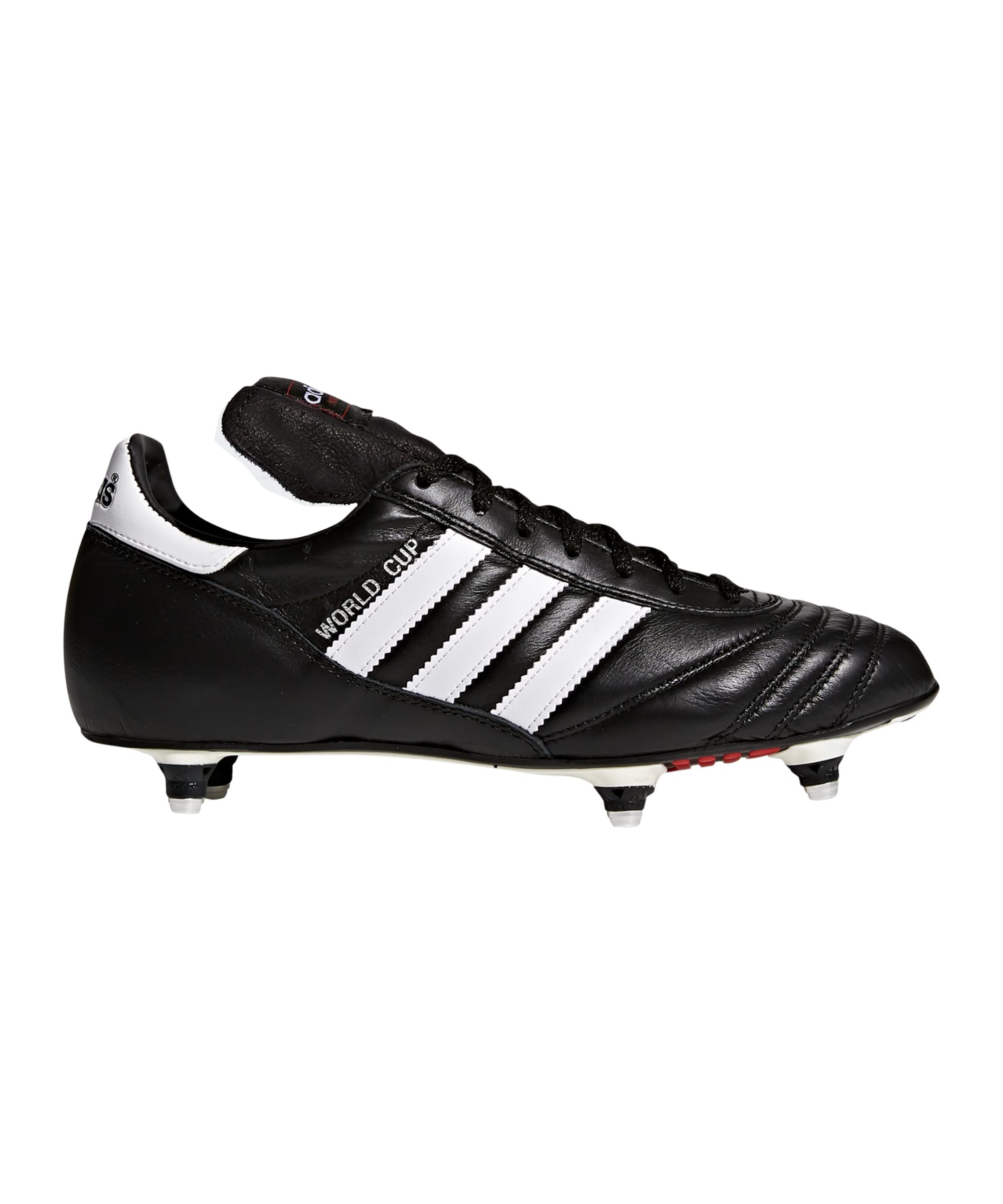 adidas Originals Men's World Cup Football Boots, Black Black Running White Footwear, 4 UK