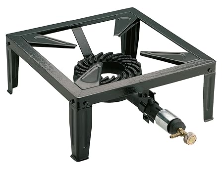 Cao Gaskocher aus Gusseisen, 4 Füße