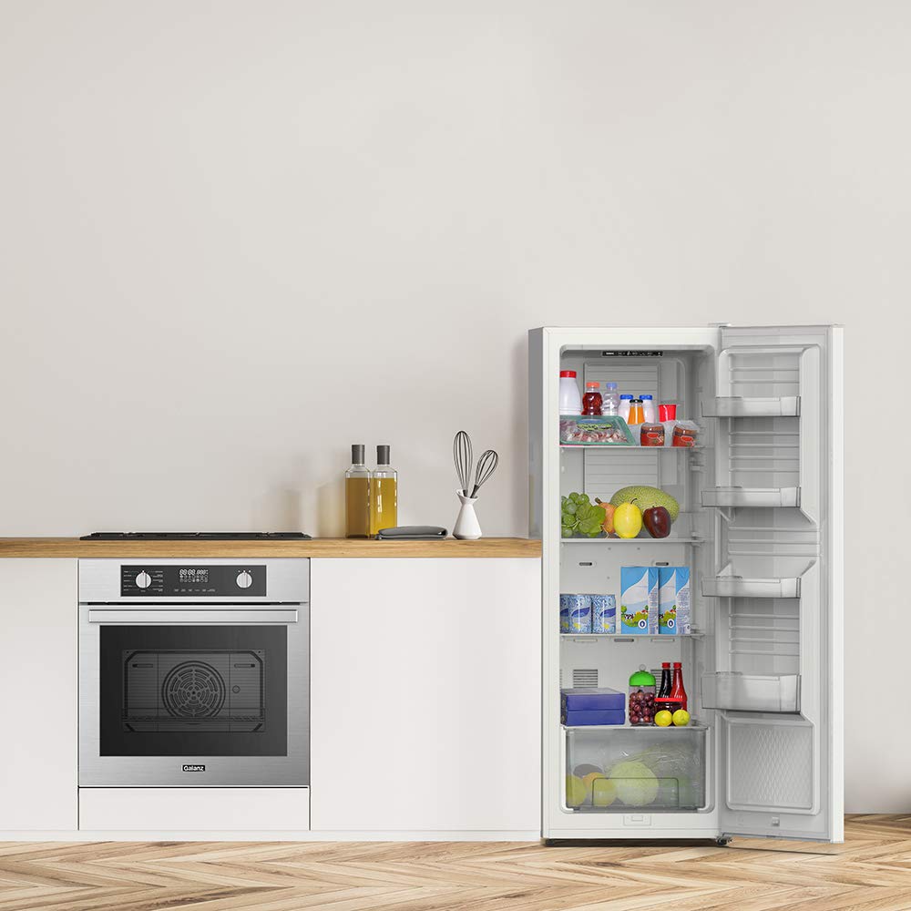 Galanz GLF11UWEA16 Convertible Freezer/Fridge, Electronic Temperature Control, 11 Cu.Ft, White