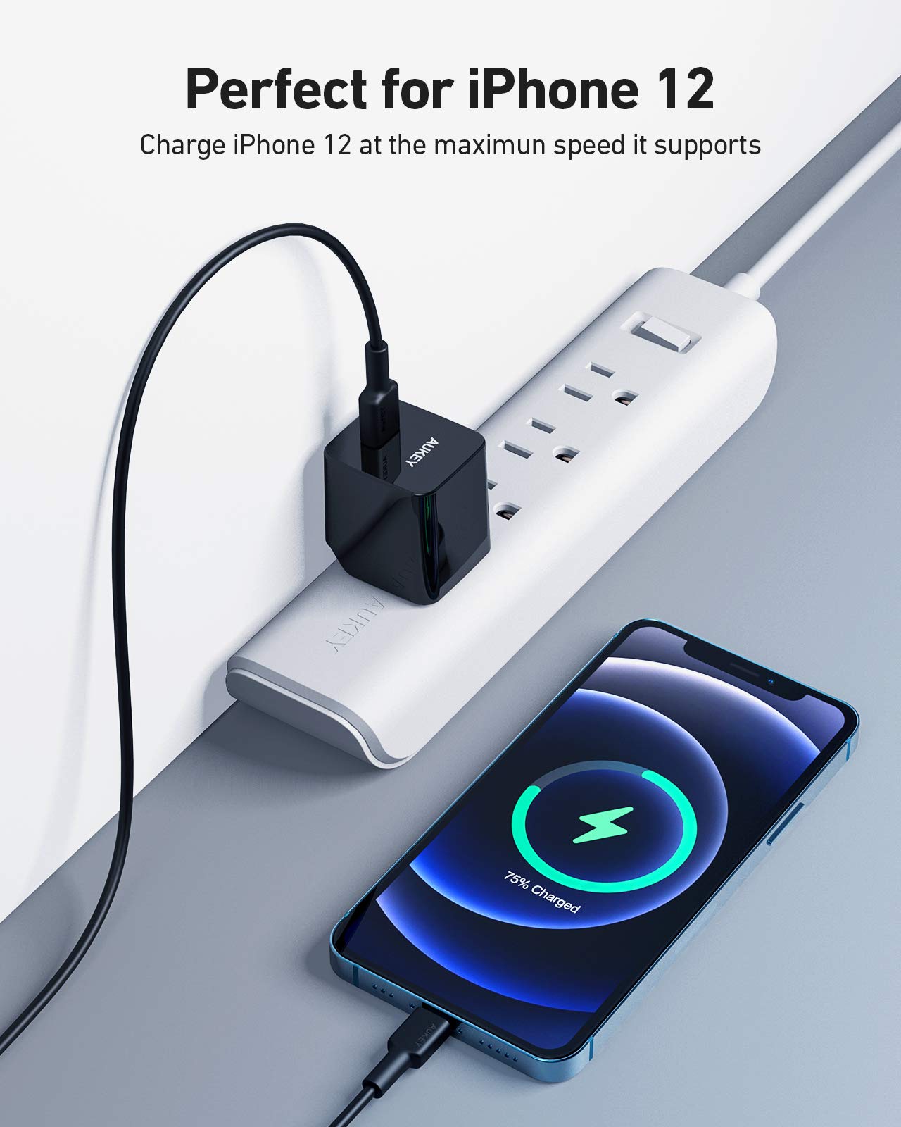 Mua USB C Charger, AUKEY Minima 18W iPhone Fast Charger Compatible with