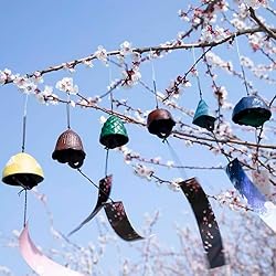 Oavand Set of 2, Japanese Lucky Small Wind Chimes
