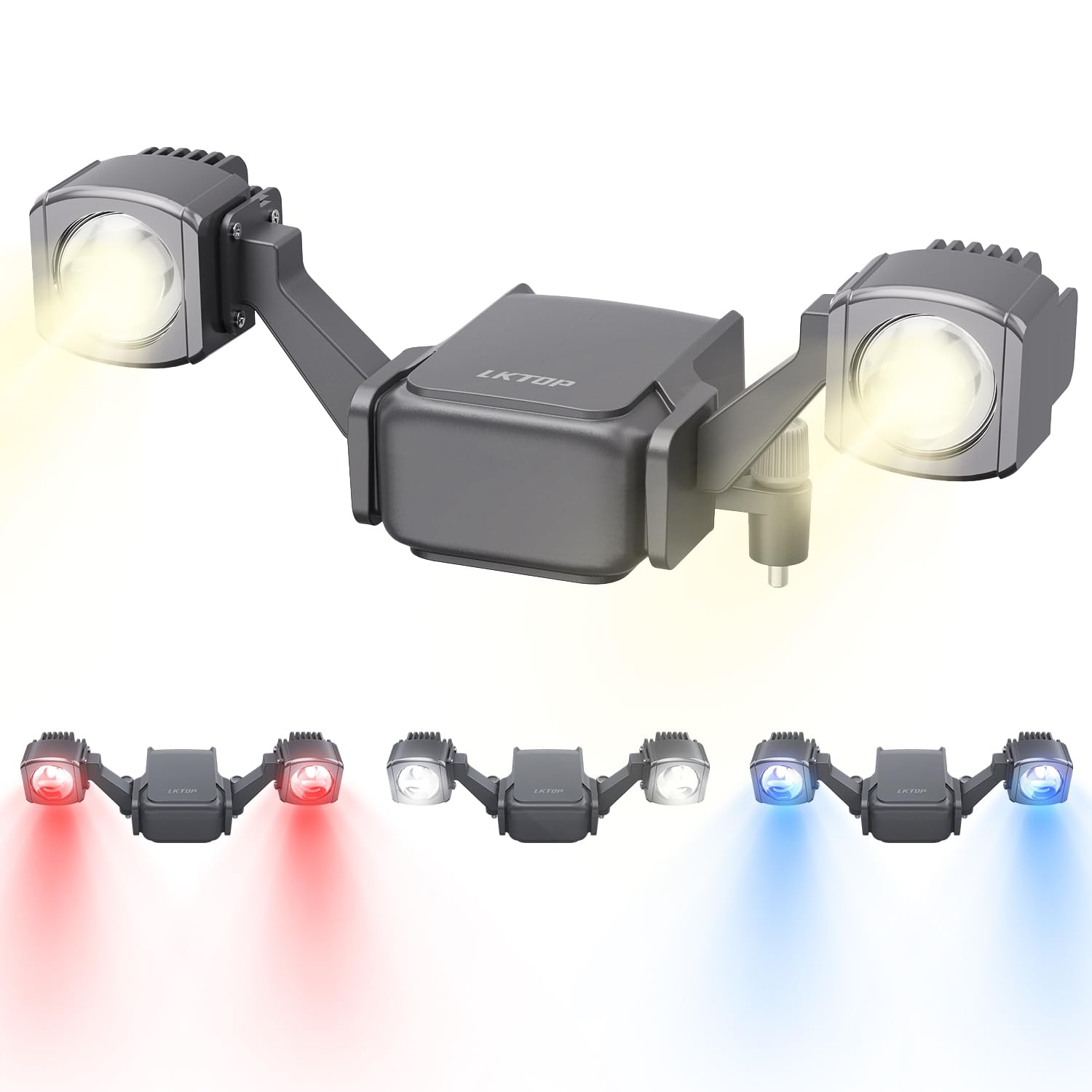 LKTOP Matrice 4T/4E Drone Spotlight for DJI Matrice 4 Enterprise Series Strobe Light Accessories, 3000 Lumen 40W LED Anti-Collision Searchlight 0.23lb Night Flight Lamp for Search/Rescue/Patrol/Farm