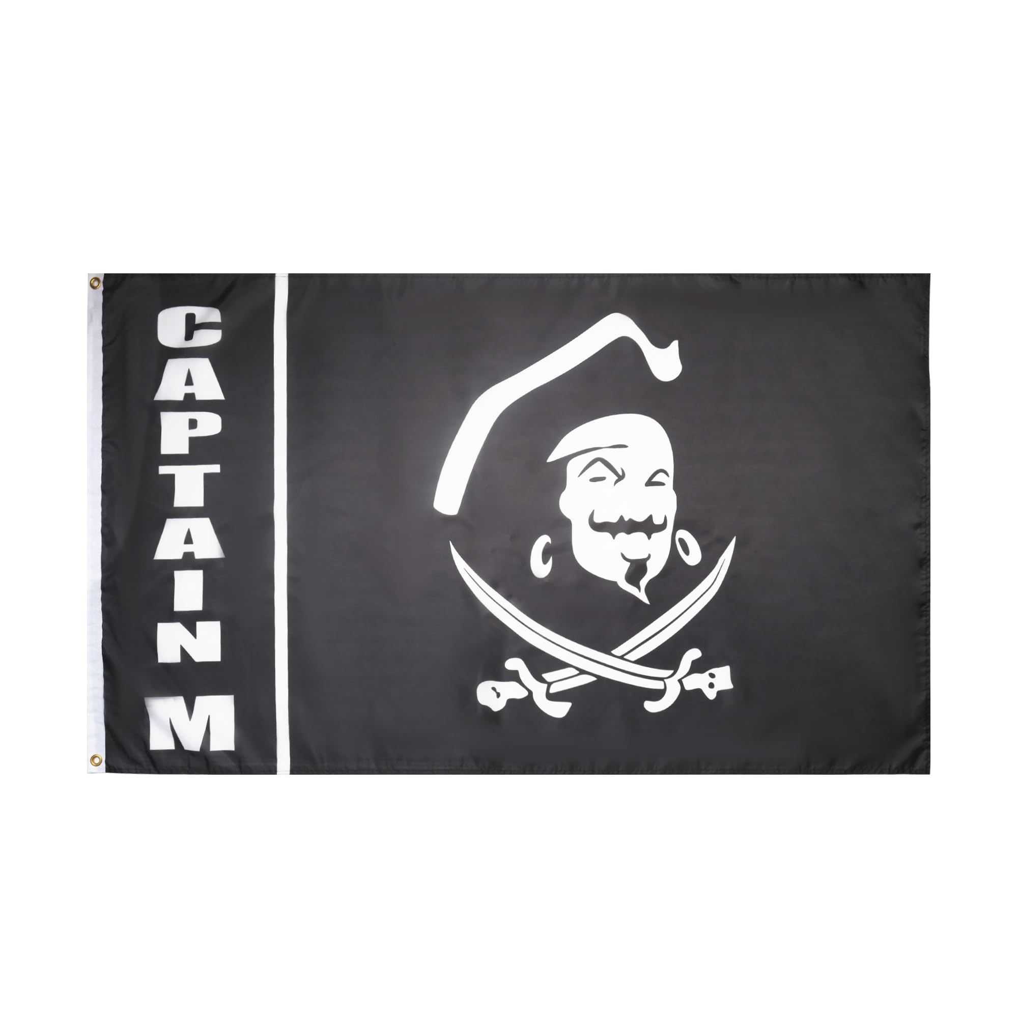 AZ FLAG - Pirate Captain Morgan Flag - 3x5 Ft - 100D Polyester Skull Pirates Banner with Two Metal Grommets - Fade Resistant - Vivid Colors - 3' x 5' Feet - 150x90 Cm