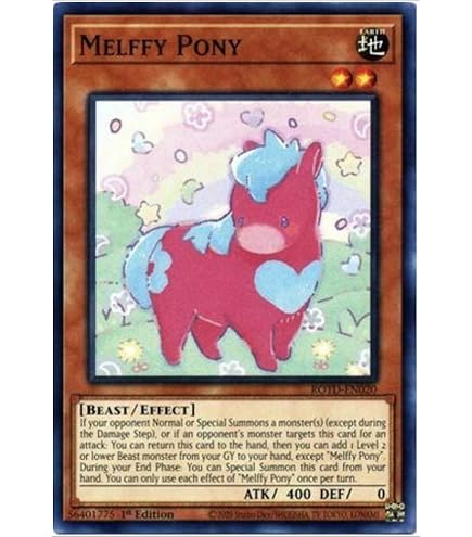 Amazon.com: Yu-Gi-Oh! Melffy Wally - POTE-EN022 - Common - 1st