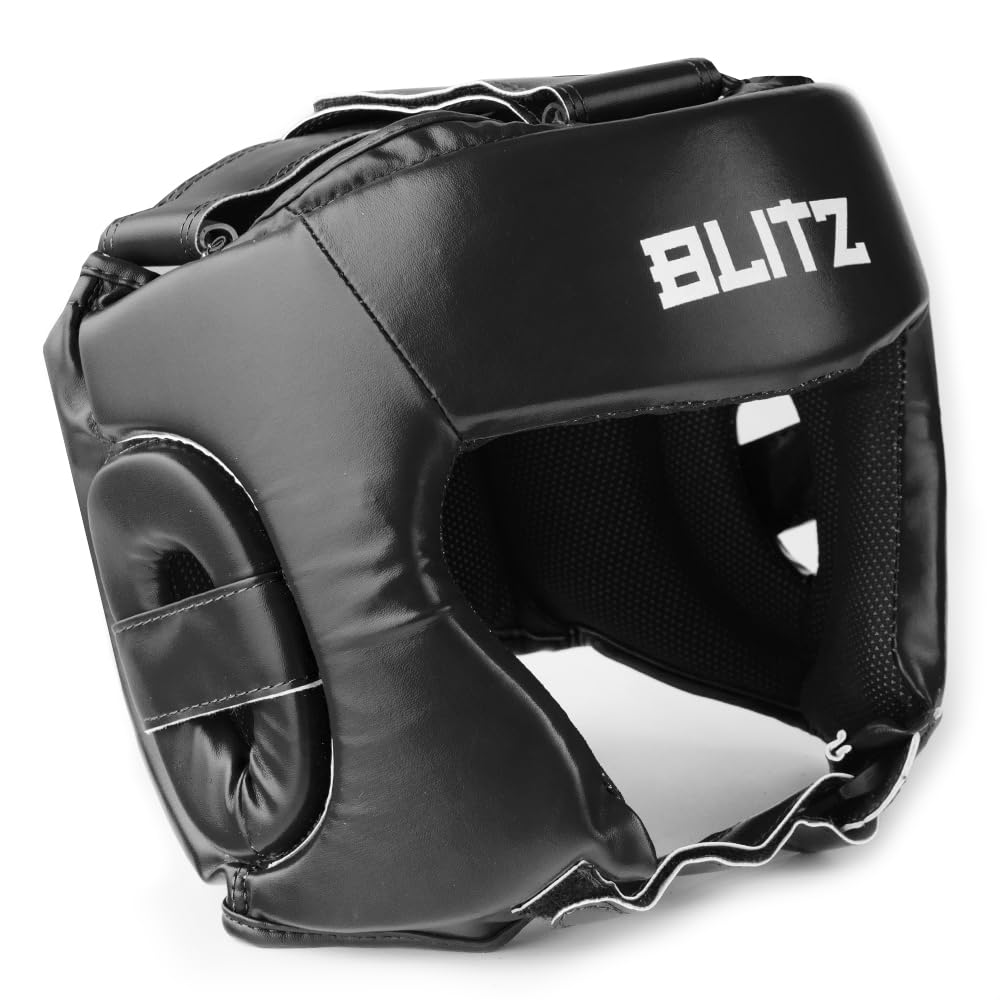 Blitz Club Semi Contact Head Guard - Black - Medium