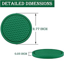 SINGARO Car Cup Coaster, 4PCS Universal Non-Slip