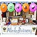 Unomor Halloween Party Favors Ghoulish Punch Balloons for Kids Halloween Games - 30 Pcs