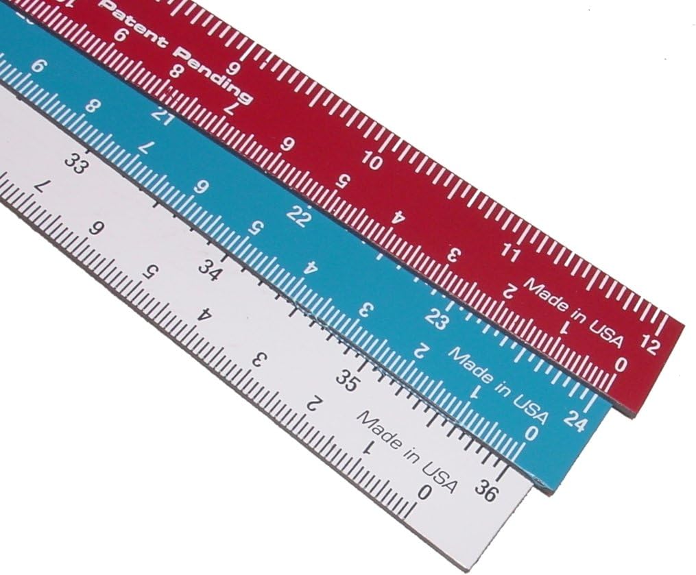Motor Guard MR3 Magna Rule Flexible Ruler (Assorted 3Pack