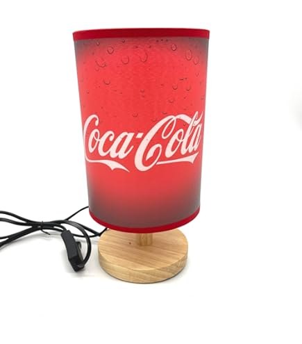 Amazon.com: Coca Cola Vintage Logo Flameless Pre Lit LED Stained