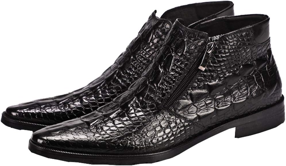 crocodile dress boots