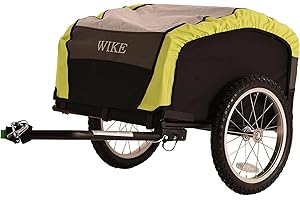 Wike City Cargo Bicycle Trailer - Black/Lime