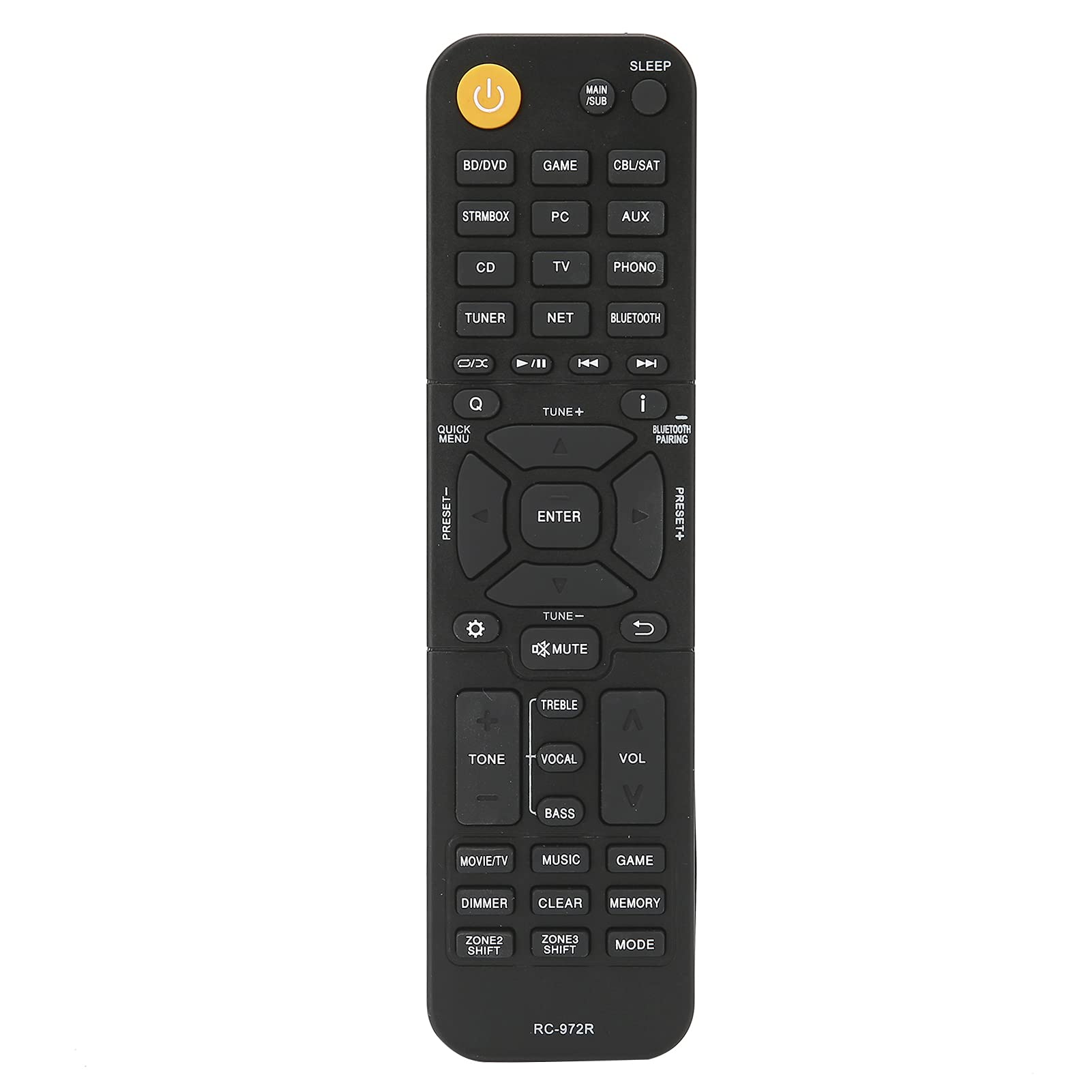 VBESTLIFE RC-972R TV Replacement Remote Control for Onkyo TX-NR696 TX-NR797 TX-RZ840