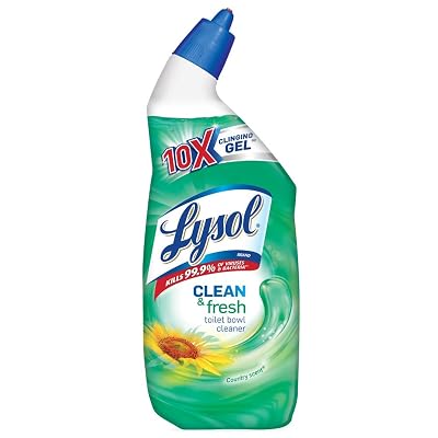 Lysol Cling Gel منظف المرحاض ، برائحة البلد ، 24 أونصة 