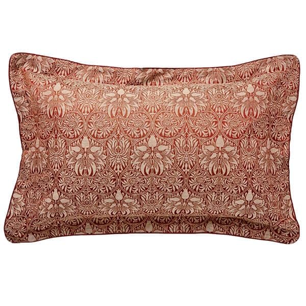 CROWN IMPERIAL PILLOWCASE OXFORD RED