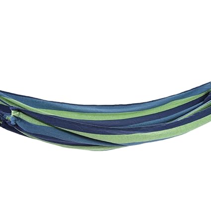 Zerone Hammock, Cotton Fabric Hammock Single Sleeping Hanging Bed for Hiking Camping Garden Hammock 1.9 Meter