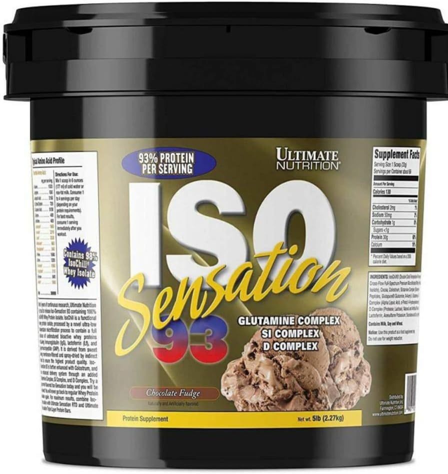 Ultimate Nutrition ISO Sensation 93-5 lbs (Chocolate)
