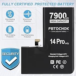 FBTDCHOK 7900mAh Upgraded Replacement Battery