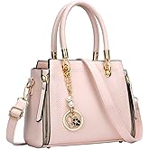 KKXIU Stylish Women Satchel Purses and Handbags Vegan Leather Top Handle Shoulder Crossbody Bag