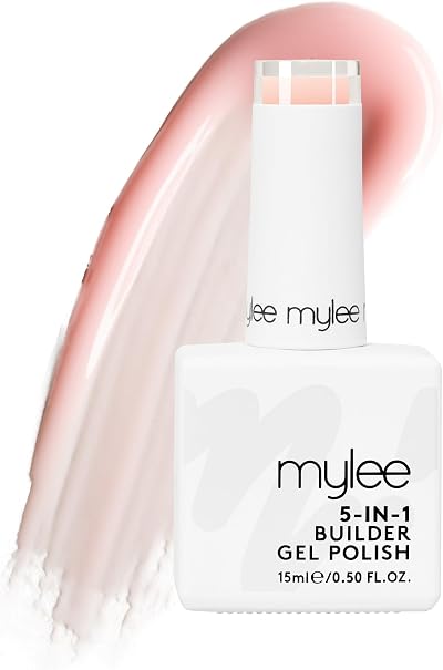 MYLEE 5 in 1 Builder Gel 15ml Peach UV/LED Nail Care Strengthen Extend