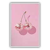 Disco Ball Decor Funky Posters Preppy Canvas Wall