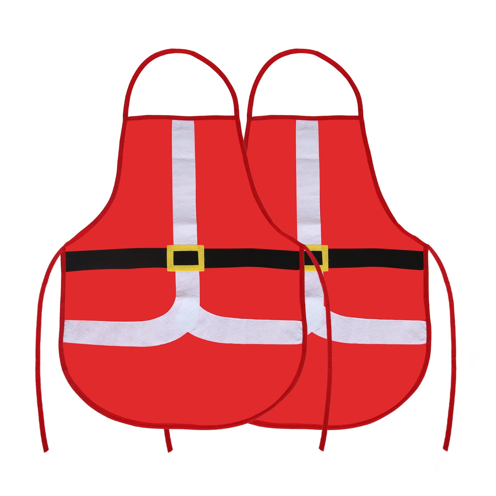 Uten Apron Christmas, 2 Pack Chefs Apron, Cooking and Baking Apron for Men and Women, Kitchen Apron