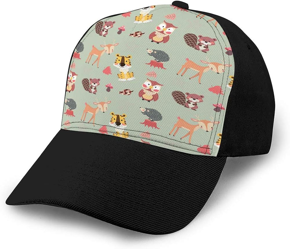 2 Cappelli Mimetici Regolabili Per Bambini - Berretti Baseball Estivi, Protezione Solare