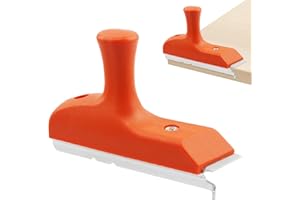 ANSCUTO Edge Banding Trimmer with Sharp Stainless Steel Blades and Ergonomic Grip Woodworking Trimmer For Deburring,Correcting Wood Edges,Woodworking(COLOR:orange)