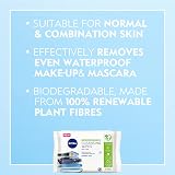 NIVEA Biodegradable Cleansing Wipes Normal Skin 20 sheets Plant-Based view 2