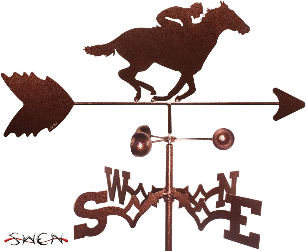 Weathervanes - SWEN Products Race Horse Weathervane