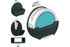 OFBIC Pouch Can Holder for Car & Belt Fits Zyn Standard Can Tins, Holster Clip to Belt or Car Sun Visor, Compact and Stealthy Design Quick Access for Daily Use, Great Gift for Nicotine Pouch Users (Green)