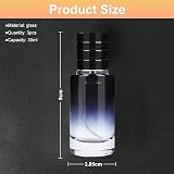 LOPHE 3x30ml Glass Perfume Atomiser Blue Gradient Refillable Travel Bottle view 2