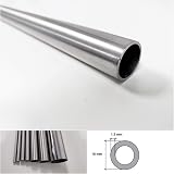 STAINLESS STEEL Round Tube 304 1m Long Various Sizes by TMW Profiles 16MM view 2