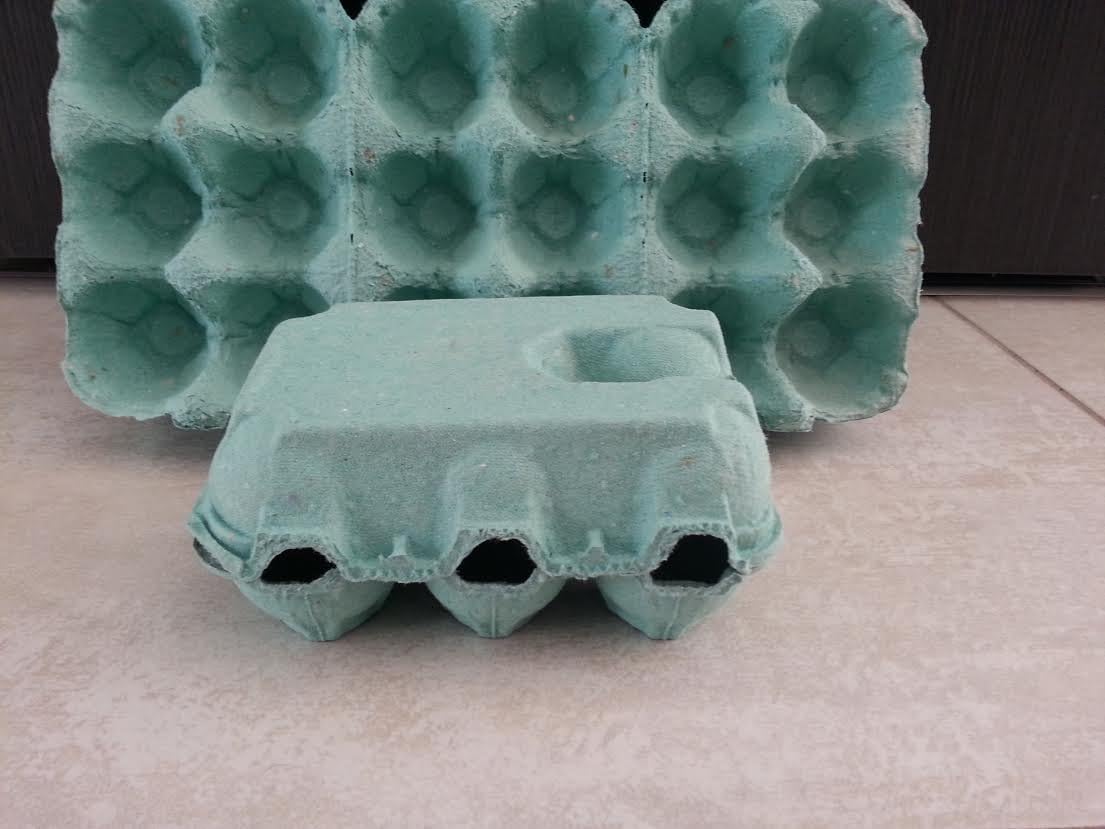 Reseller Pack 24 Green Cardboard Boxes for 6 Eggs, Packers, Farmers