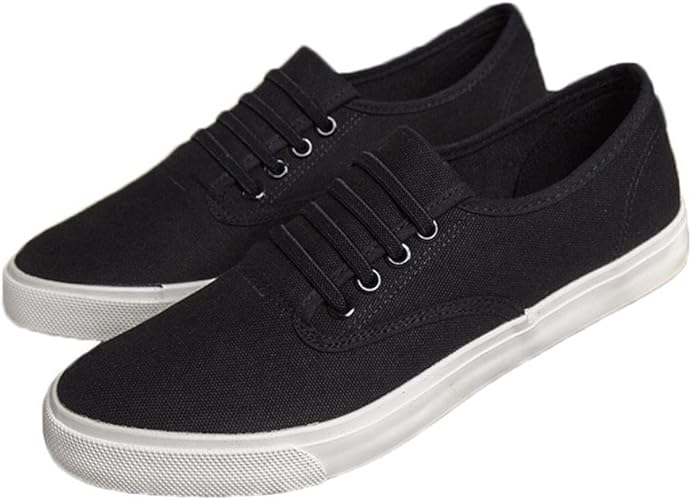 Amazon ハウス 夏 メンズ キャンバスシューズ シンプル スリッポンシューズ ローカット 学生 社会人 白 黒 ブルー シューズ