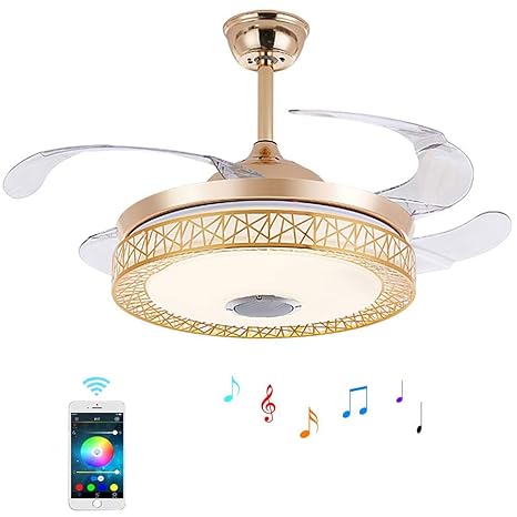 Haushaltsgerate Led Brushed Nickel Ceiling Fan Ball Downrod