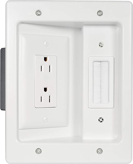 Legrand Home Office Amp Theater Home Theater In Wall Tv Power Kit White 5 1 Ht2102whv1