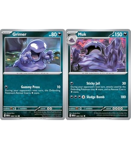 dark muk pokemon card value Amazon.com: Muk 085/172 Brilliant Stars - Rare - Evolution Pokemon 2 Card  Lot