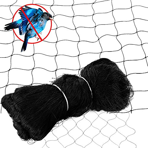 image for Boshen 24.9'x49.2' Anti Bird Net Poultry Aviary Game Net Garden Huntin