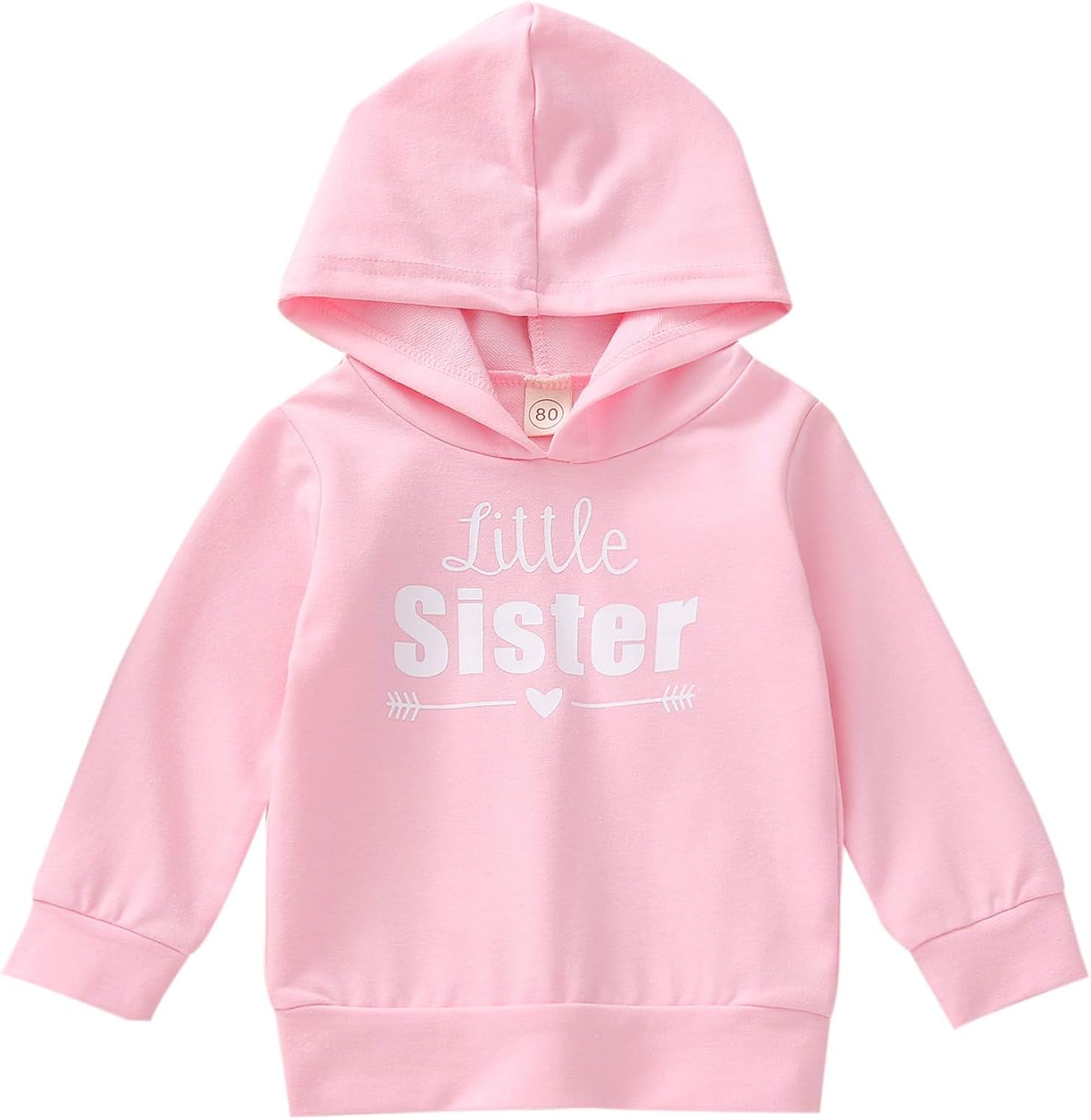 Toddler Boy Girl Hoodies Pullover Letter Print Sweatshirt
