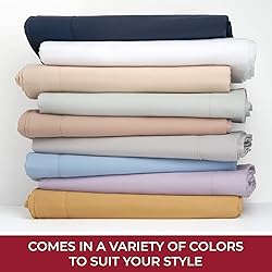 Mellanni Twin XL Fitted Sheet - Iconic Collection