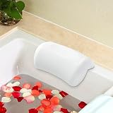 Koelaa Luxury Bath Pillow Tub Headrest Waterproof Spa Comfort Neck Back Support view 2