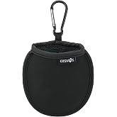 Cosmos Portable Pocket Golf Ball Washer Pouch Golf Ball Cleaner Pouch - Golf Ball Washer Pocket with Hanging Clip for Golf Course Exercise
