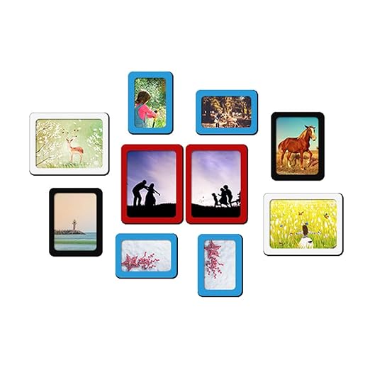 Marco Magnético Foto[Paquete de 10] Pulgadas de la Tarjeta ...