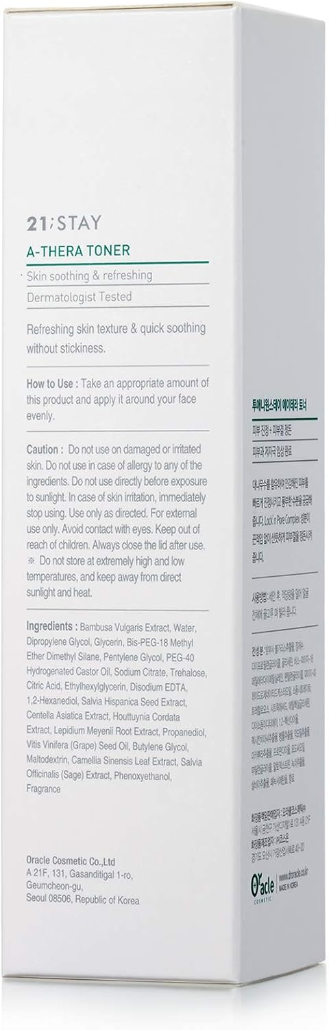 DR.ORACLE A-Thera Toner Facial Moisturizer Face Serum Korean Skincare Toner for Sensitive Skin (4.05fl.oz.fl.) - Image 4