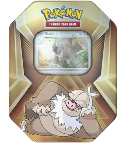 Pokemon TCG Trading Card Game Triple Whammy Tin with 3 Booster Packs and 3 Promo Cards (Tyranitar) : Toys & Games