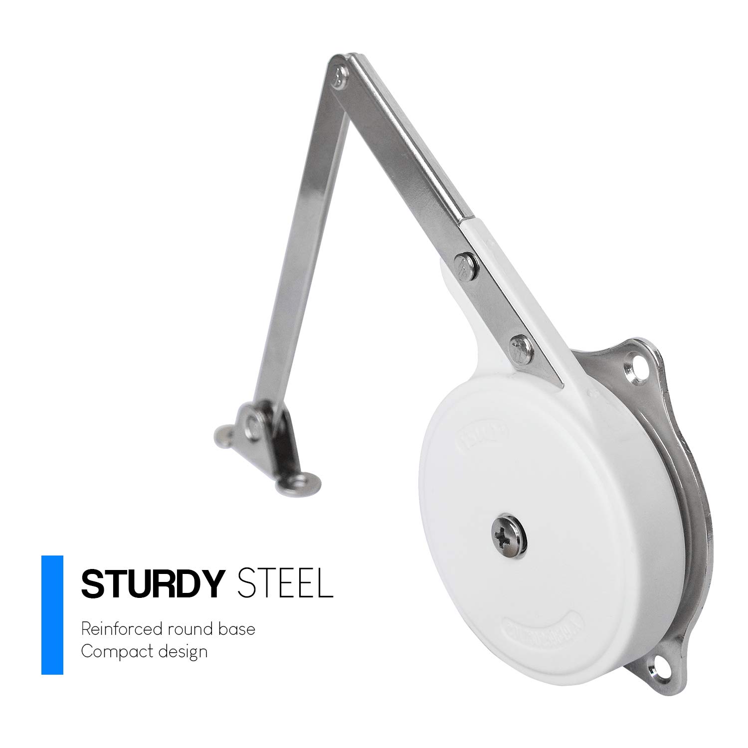 Douper Soft Close Lid Support Hinges 70N120N Automatic Slow Lowering